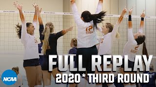 Texas vs Penn State 2020 NCAA volleyball tournament 3rd round  FULL REPLAY [upl. by Cristen]