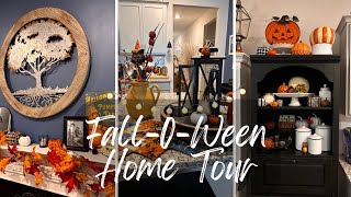 Fall in Love with this STUNNING FallOWeen Home Tour [upl. by Namron]