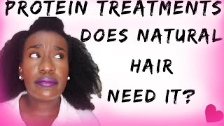 When to Use Protein Treatments amp Conditioners on Natural Hair [upl. by Bluma]