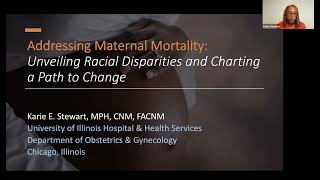 Addressing Maternal Mortality Unveiling Racial Disparities and Charting a Path to Change PiF [upl. by Yate]