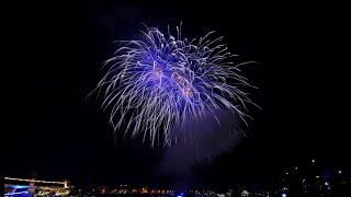 Rhein in Flammen Sankt Goar 2023  Das große Feuerwerk über dem Rhein [upl. by Ahsemad]