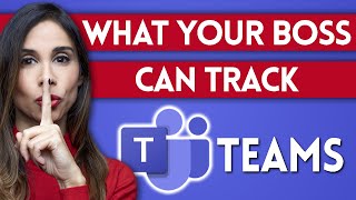 What Your Boss Can TRACK About YOU with Microsoft Teams [upl. by Ahsirt]