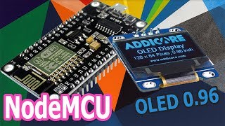 NodeMCU ESP8266 and OLED 096 Tutorial for Beginner [upl. by Aerahs818]