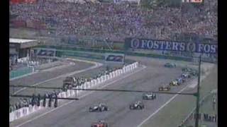 Palik  Häkkinen vs Schumacher Pazar rajt a Hungaroringen 2000 [upl. by Atinaujnas]