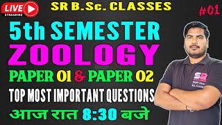 01 Important Questions Zoology 5th Semester 2023  Sumit Rana Sir [upl. by Shayn830]