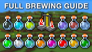 Minecraft Every POTION Brewing Guide [upl. by Enrahs]