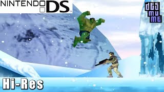 The Incredible Hulk  Nintendo DS Gameplay High Resolution DeSmuME [upl. by Nalrah]