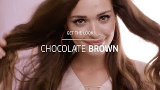 Chocolate Brown Hair Tutorial  Wella Koleston [upl. by Flagler628]