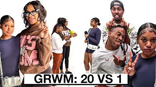 GRWM for a 20 VS 1 with EKANE LAHMIKE DESHAE SHAMAR [upl. by Eenafets922]