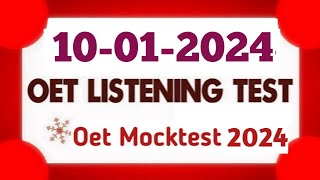 OET Listening Sample For Nurses  Test 15 OET Listening practice test 20 nurses exam online 2023 [upl. by Burnsed]