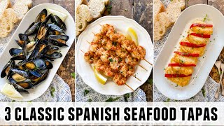 3 Spanish Seafood Tapas you Won´t be Able to Resist [upl. by Sand]