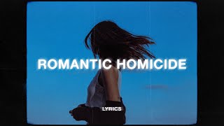 d4vd  Romantic Homicide Lyrics [upl. by Hoffarth]