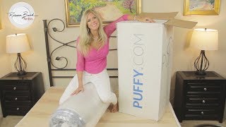 Puffy Lux Best Mattress Unboxing [upl. by Natka]