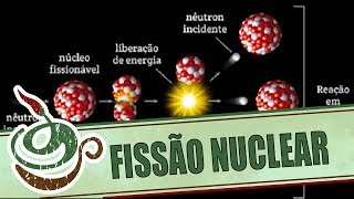 FISSÃO NUCLEAR  como funciona [upl. by Estella]