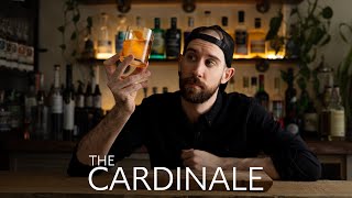 The Cardinale Cocktail  A Negroni with Dry Vermouth [upl. by Frederica611]