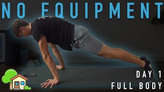 30 Minute Full Body Strength amp Mass Workout  Day 1  At Home Training V2 [upl. by Meier965]