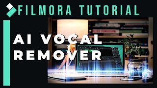 AI Vocal Remover 【Filmora AI Function】 [upl. by Leamse]