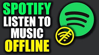 How To Play Music Offline On Spotify  Listen To Spotify Offline [upl. by Sall]