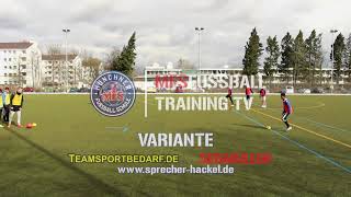 Passübung Fußball  Viereckpassen [upl. by Eecram229]