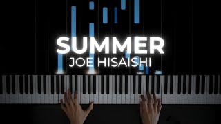 Summer  Joe Hisaishi  PIANO COVER [upl. by Krusche33]