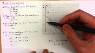 8  Samband  Mer om linjära samband  Del 1 [upl. by Rausch]
