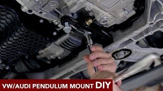 VWAudi DogbonePendulum Mount Install DIY MK7 GTI Golf R A3 S3 [upl. by Nomis]