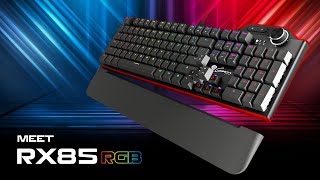 GENESIS RX85 RGB  MECHANICAL KEYBOARD FOR GAMERS [upl. by Anyrak]