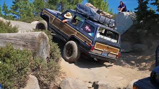 Jeepers Jamboree 2018  Rubicon Trail wNitro Gears 88 Jeep Wagoneer [upl. by Adianes]