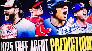 Top 8 MLB Free Agents For The 2025 Season [upl. by Heywood]