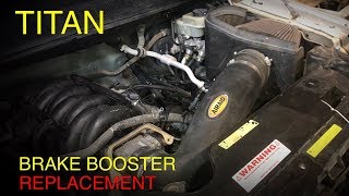 Nissan Titan Brake Booster Replacement Tips and Tricks [upl. by Ripleigh981]