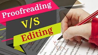 What is the Difference bw Editing and Proofreading With Examples  Editing vs Proofreading [upl. by Asiruam]