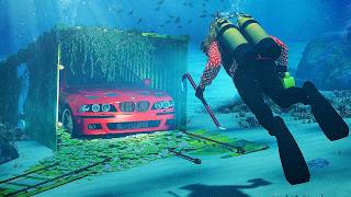 Stealing Underwater Mystery Crates In GTA 5 RP [upl. by Scotty]