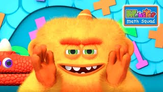 Monsters  Monsters at Play  Kids Learn Math for Kids  Educational Cartoons [upl. by Ylrebmek]