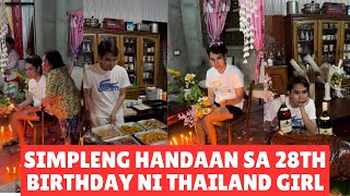 MY 28TH BIRTHDAY CELEBRATIONThailand Girl Vlog [upl. by China]