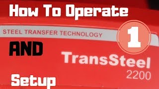 How To Operate And Setup A Fronius TransSteel 2200 1of3 [upl. by Joab]