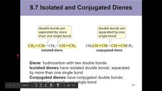 Organic Chapter 8 Delocalized Electrons Video 2 of 7 [upl. by Airtina]