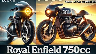 Royal Enfield 750cc Café Racer Spotted  New FeaturesDesign amp Launch Details 202627  Bikomotive [upl. by Kipp646]