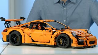 Porsche 911 GT3 RS  LEGO Technic  42056  Designer Video [upl. by Ialda]