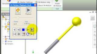 Autodesk Inventor Dynamic Simulation Tutorial using INMotion [upl. by Ahsinahs]