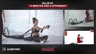 10 min abs and upper body workout on the Microformer [upl. by Felisha802]