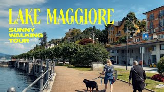 Discover the Charm of Lake Maggiore Italy Walking Tour  4K Dolby Vision [upl. by Adnaw]