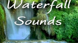 Waterfall Sounds 2 Hour Long Sound of Waterfalls [upl. by Annavas]