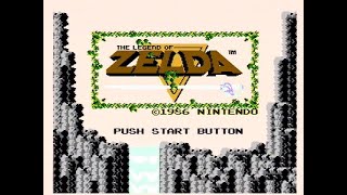 The Legend of Zelda 1986 title screen with Ravels quotBoleroquot [upl. by Leeann]