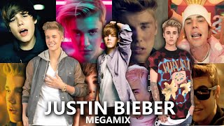 Justin Bieber The Eras Megamix 2023  50 Justin Bieber songs [upl. by Nna718]