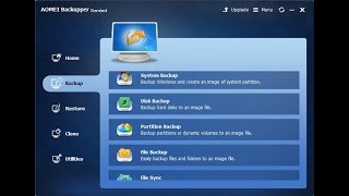 AOMEI Backupper  How to download install and use for free backup amp restore system easily 2017 [upl. by Mccallion111]