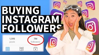 If you buy Instagram followers THIS is what happens EXPERIMENT [upl. by Larue]