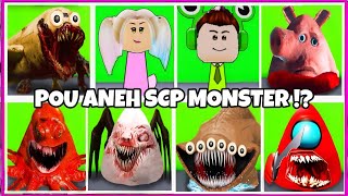 24 JAM MENEMUKAN BANYAK BOU YANG ANEH 😱  ROBLOX POU MORPHS [upl. by Zins]