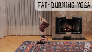 FatBurning Yoga Routine Agni Flow advanced level [upl. by Dnalyag]