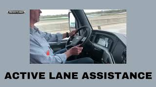 Freightliner Cascadia driver assist technology [upl. by Chaing232]