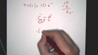 Lewis Structure How to draw Cyanide CN [upl. by Mario]